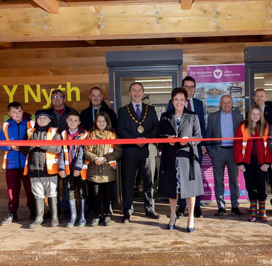 New Education and Wellbeing Centre — now open at Bryngarw Country Park